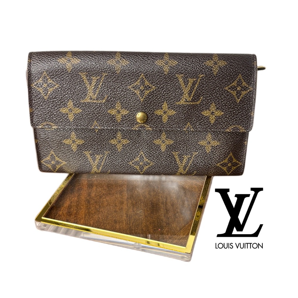 Louis Vuitton Sarah Monogram Wallet EUC